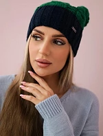 Paris fleecová čepice K212 zelená+zelená