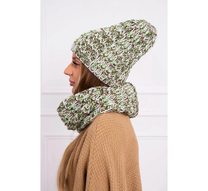 Dámská souprava Flawia K269 green+brown Dámská souprava Flawia K269 green+brown