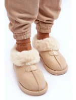 Dámské S Kožešinou Světle Béžová model 21631521 - Boto