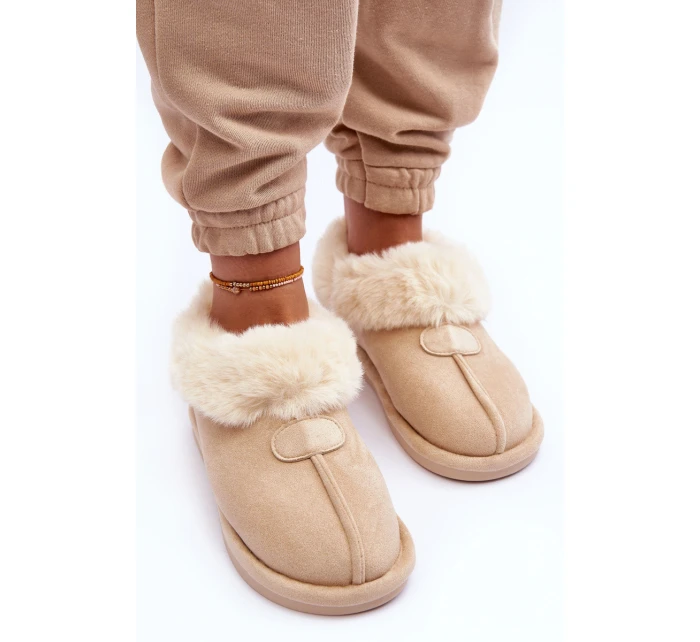 Dámské S Kožešinou Světle Béžová model 21631521 - Boto