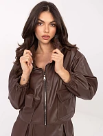 IT KR bunda FL9729.15P hnědá