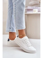 Zateplené Dámské Tenisky Big Star Bílé