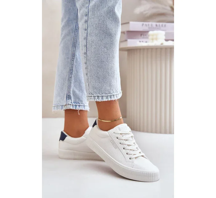 Zateplené Dámské Tenisky Big Star Bílé