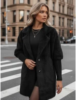 Dámský alpakový kabát RITA II black FashionStreet NY0669