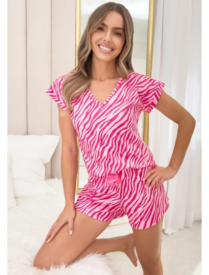 Pyžamo Donna Zebra Short kr/r S-2XL