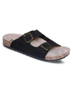 Pánské žabky na elegantní černé model 21350178 - Lee Cooper Pánské žabky na elegantní černé model 21350178 - Lee Cooper