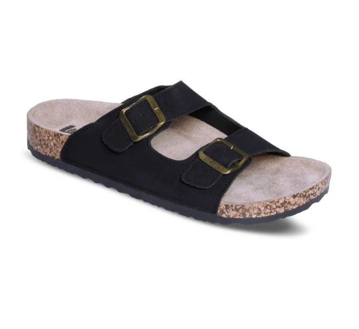 Pánské žabky na elegantní černé model 21350178 - Lee Cooper Pánské žabky na elegantní černé model 21350178 - Lee Cooper