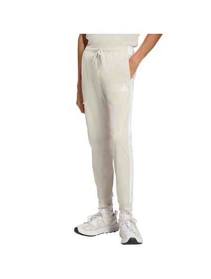 Pánské kalhoty 3Stripes Tricot Regular Tapered béžové model 22063052 - ADIDAS Pánské kalhoty 3Stripes Tricot Regular Tapered béžové model 22063052 - ADIDAS