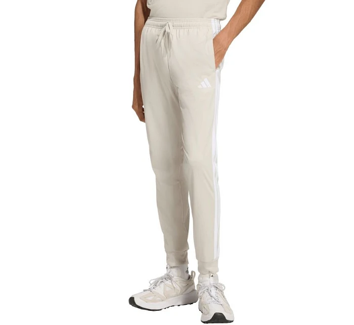 Pánské kalhoty 3Stripes Tricot Regular Tapered béžové model 22063052 - ADIDAS Pánské kalhoty 3Stripes Tricot Regular Tapered béžové model 22063052 - ADIDAS