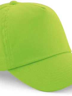 B Dětská 5 panelová kšiltovka "Original" 53.0 lime green model 22481238 - Beechfield