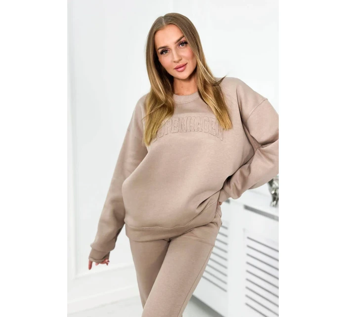 Izolovaná souprava Copenhagen tmavě béžová