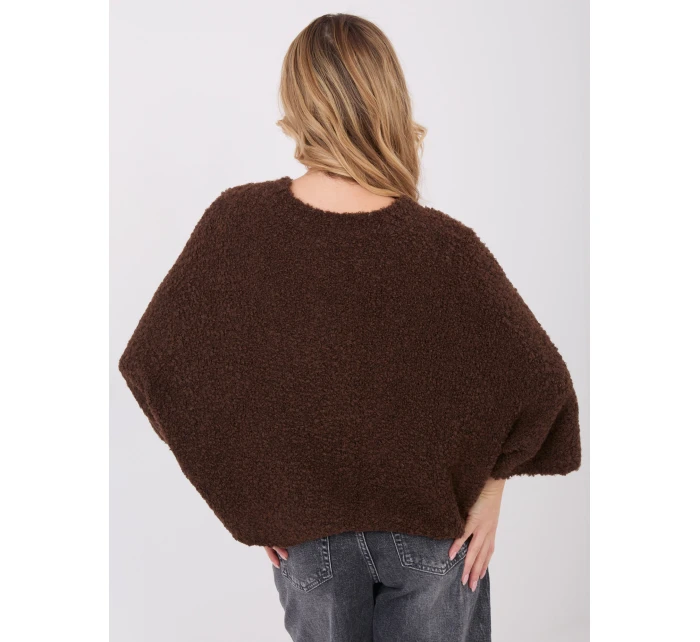 Sweter CH SW model 21782578 ciemny brązowy - FPrice