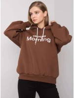 Mikina EM BL 651/1.21X tmavě hnědá