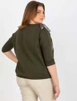 Dámská halenka EM BZ HW 20 478.42P khaki - FPrice
