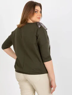 Dámská halenka EM BZ HW 20 478.42P khaki - FPrice
