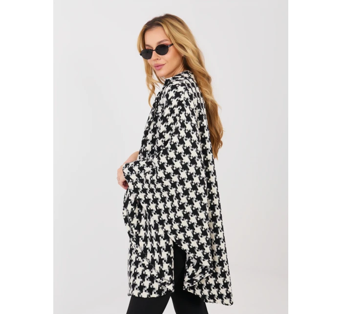 Kabát LK EN 510132.94 černobílý