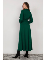 Šaty s dlouhým rukávem model 16708717 Zelená - Lanti