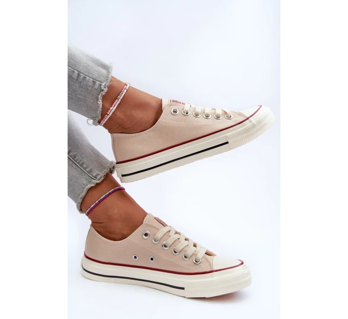 Dámské nízké tenisky Big Star Béžová