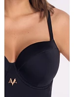 Dámské jednodílné plavky SKJ 70 černé - Ava Dámské jednodílné plavky SKJ 70 černé - Ava