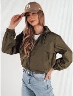 Dámská přechodná bunda s kapucí zelená Dstreet model 21974318 - FashionStreet Dámská přechodná bunda s kapucí zelená Dstreet model 21974318 - FashionStreet