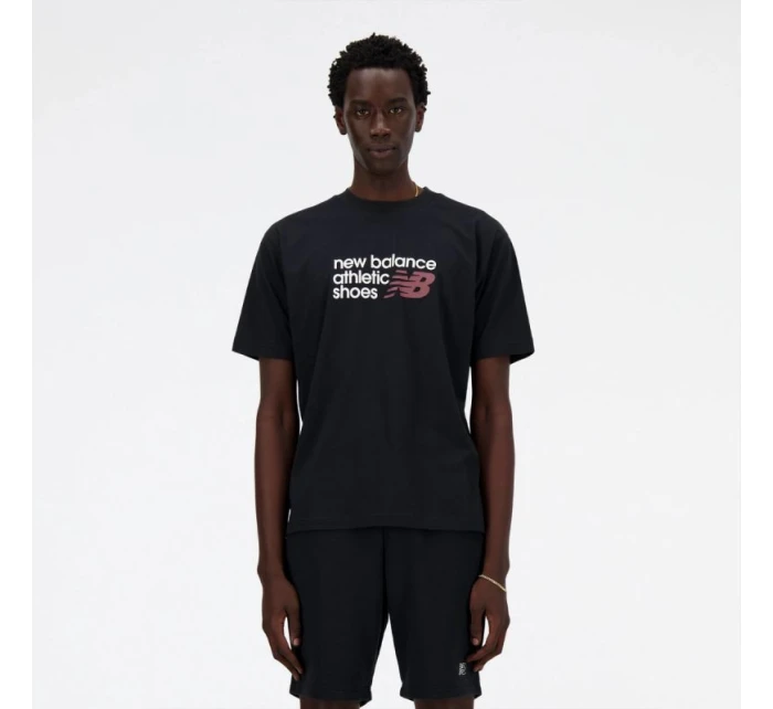 New Balance S/S Značka T-Sh M MT41524BK Tričko
