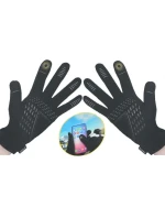 ZATEPLENÉ CYKLISTICKÉ RUKAVICE S DOTYKOVÝM DISPLEJEM SENIOR R.XL DUNLOP