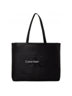 Calvin Klein CK Sculpted Tote Dámská nákupní kabelka Black - LZ04K3066G-UB1