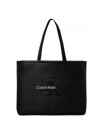 Calvin Klein CK Sculpted Tote Dámská nákupní kabelka Black - LZ04K3066G-UB1
