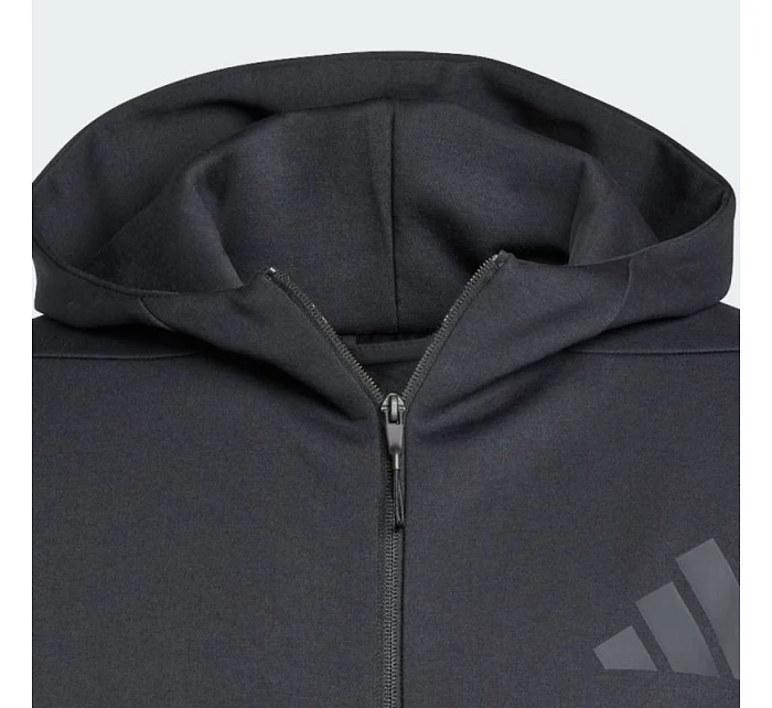 Pánská mikina s kapucí  FullZip Black model 22053448 - ADIDAS