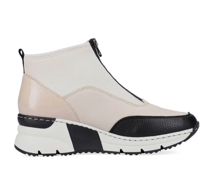 Rieker W RKR608 béžová kotníčková obuv