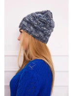 Roksana fleecová čepice K209 modrá+džíny