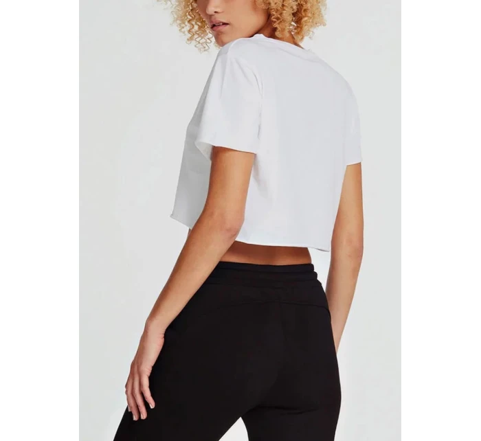 Dámské crop tričko E02I01JA911 - A009 - Guess