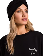 Dámská čepice turban M601 Černá - Moe