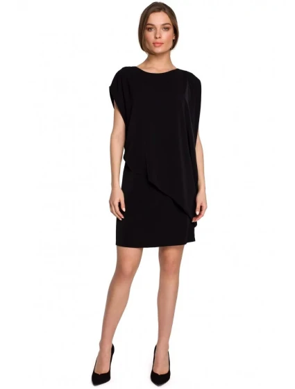 šaty černé  model 20930159 - STYLOVE