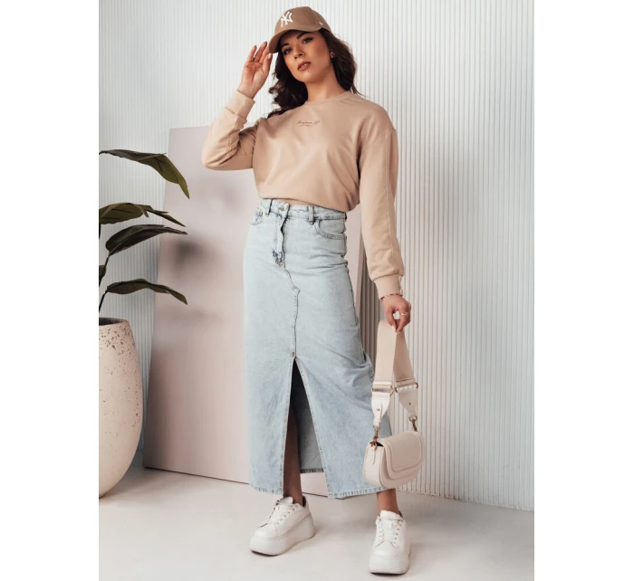 Dámská oversize mikina AWIOL cream FashionStreet BY1274
