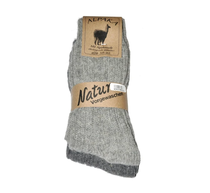 WiK ponožky 20901/21901 Alpaka Wolle A'2 39-46