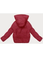 Červená dámská sportovní bunda model 21246375 - Miss TiTi