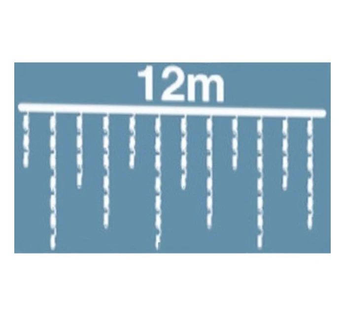 VÁNOČNÍ STROMEK SVĚTLA VENKOVNÍ SVĚTLO OPONA 360 VEDL ČASOVAČ STUDENÁ BÍLÁ KABEL ZELENÁ