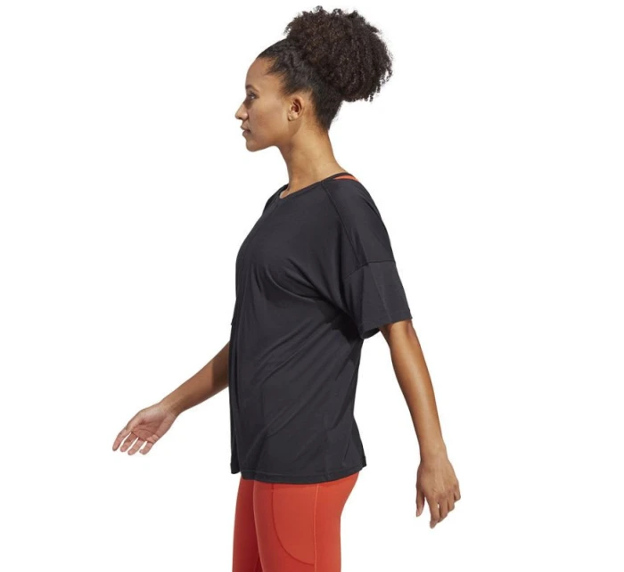 Dámské tričko YGA ST O T W HS8117 - Adidas Dámské tričko YGA ST O T W HS8117 - Adidas