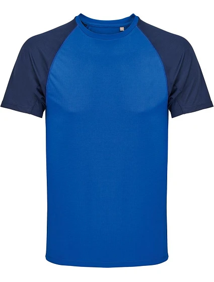 SOL'S Vortex Pánské raglánové sportovní tričko 25.4787 french navy/royal blue SOL'S Vortex Pánské raglánové sportovní tričko 25.4787 french navy/royal blue