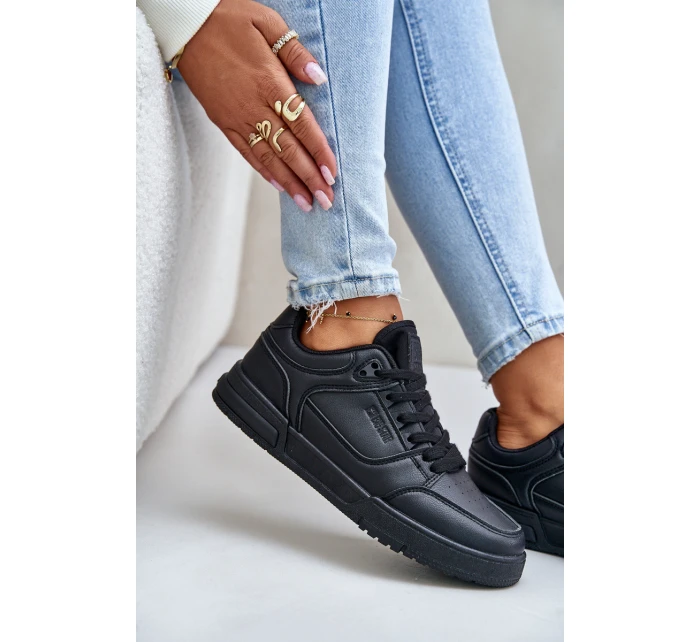 Dámské Tenisky Big Star OO274A551 Hi-Poly System Černé Dámské Tenisky Big Star OO274A551 Hi-Poly System Černé