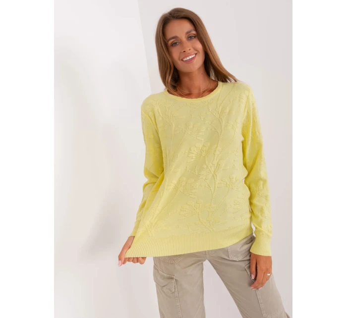 Jumper AT SW 2231.99P jasně žlutá Jumper AT SW 2231.99P jasně žlutá