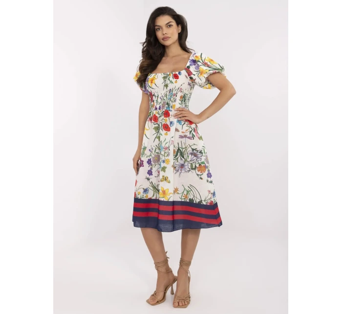 Sukienka DHJ SK model 21133028 ecru - FPrice