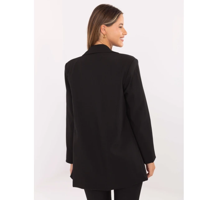 Marynarka IT MA model 21319899 czarny - FPrice Marynarka IT MA model 21319899 czarny - FPrice