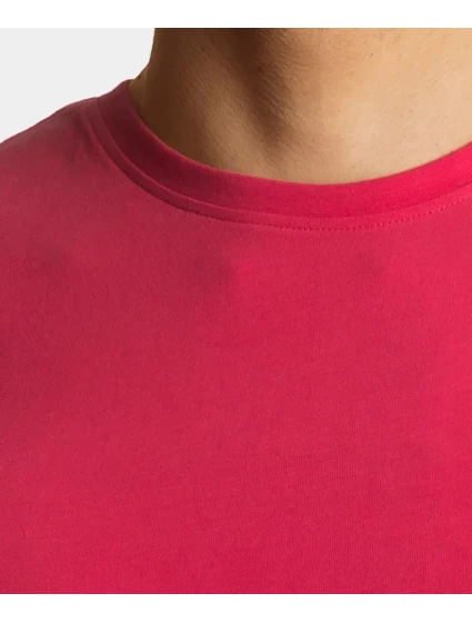 Pánské tričko s krátkým rukávem ATLANTIC - korálové Pánské tričko s krátkým rukávem ATLANTIC - korálové