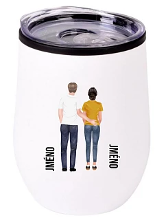 Personalizovaný termohrnek "BOWL" s párem