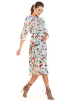 Denní šaty model M201 květovaný vzor Infinite You
