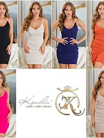 Úpletové šaty s třpytivými ramínky 1895 - In Stylefashion