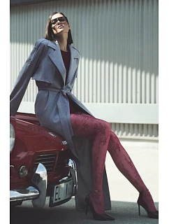 Tenké punčocháče - vzor CARMELA