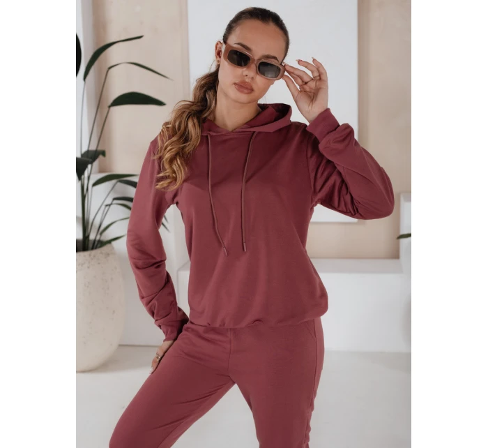 Dámská tepláková souprava MIGEL bordó FashionStreet AY0809